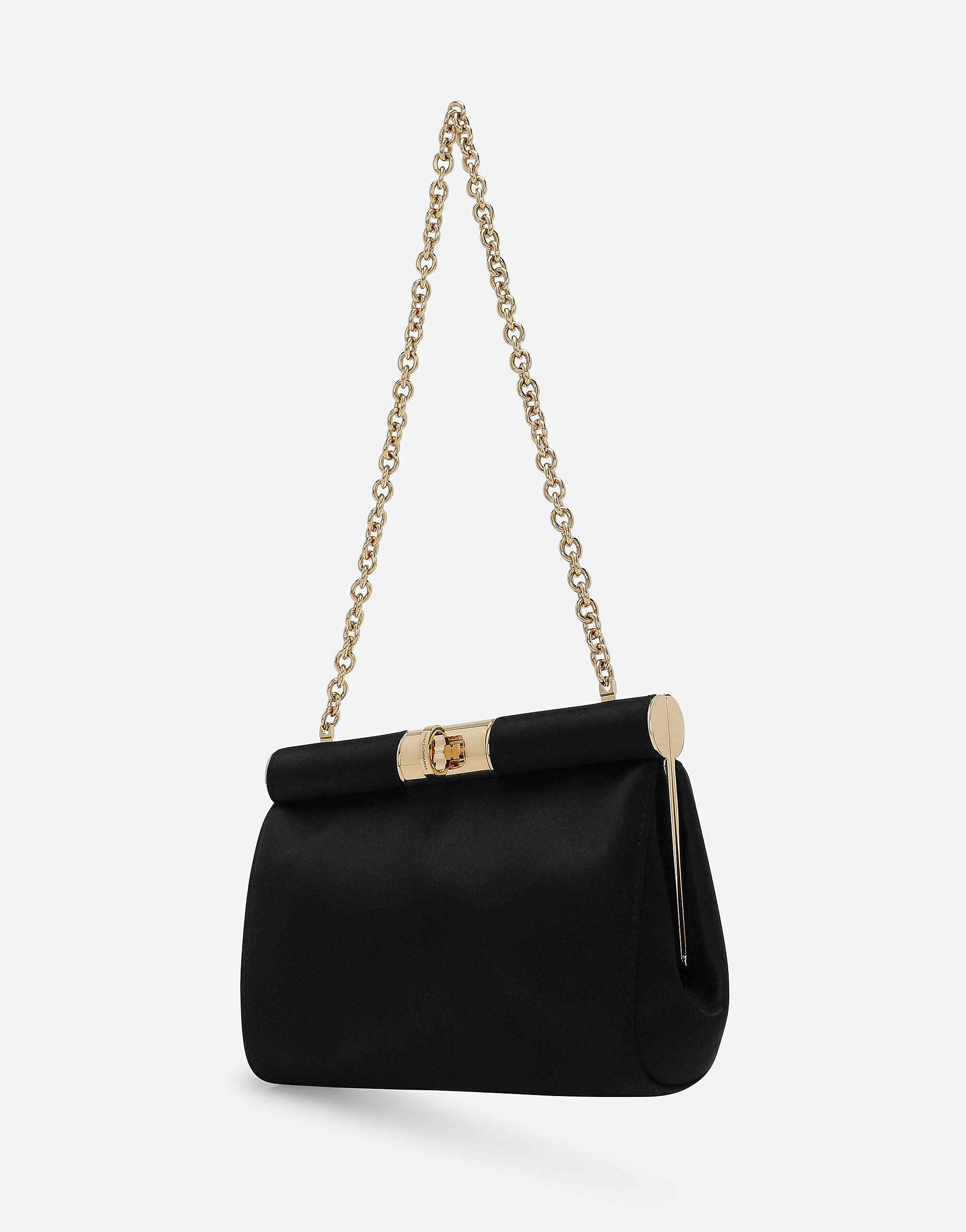 Small Marlene shoulder bag in Black for Women Dolce Gabbana