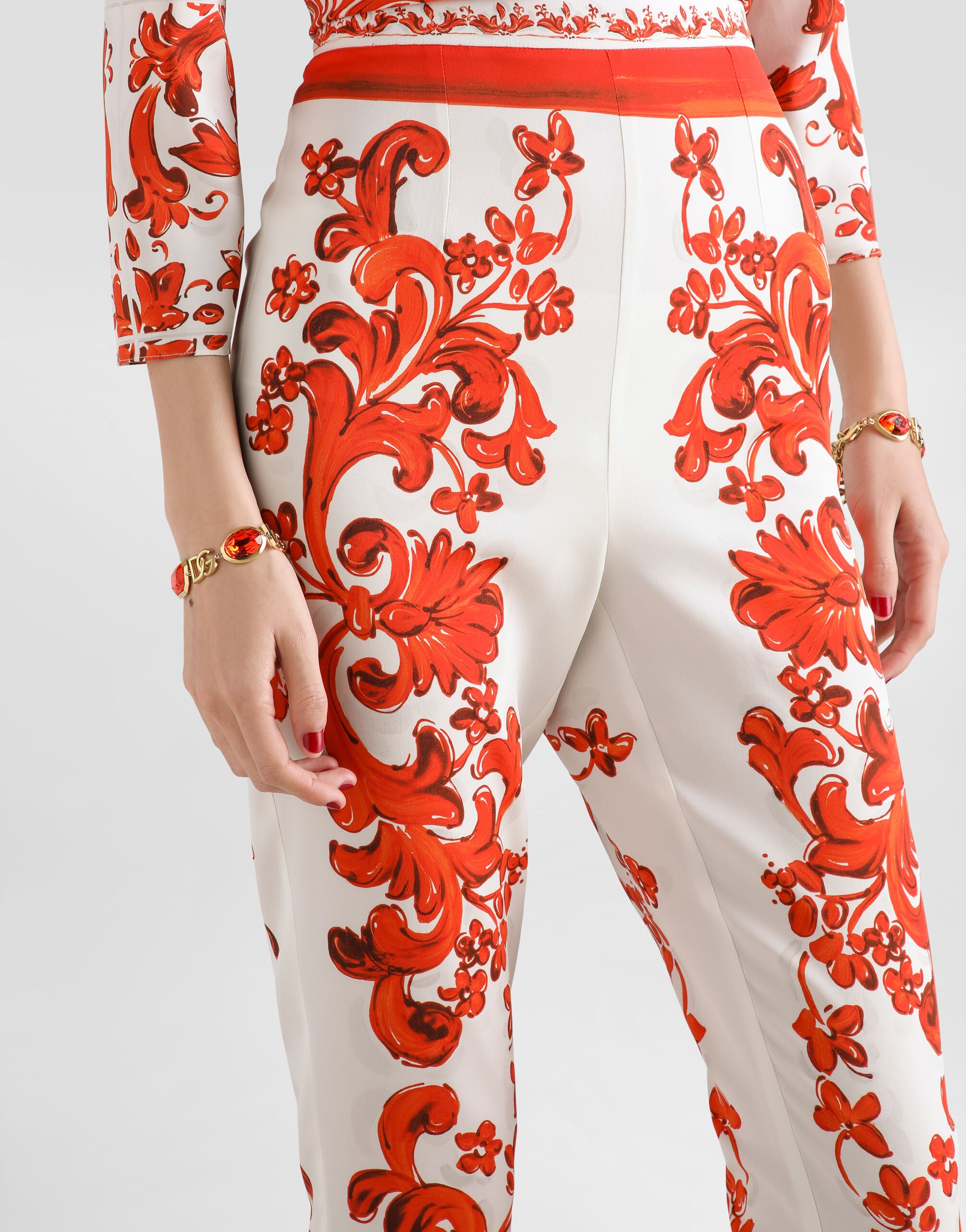 LEGGINGS in Multicolor for Women | Dolce&Gabbana® US