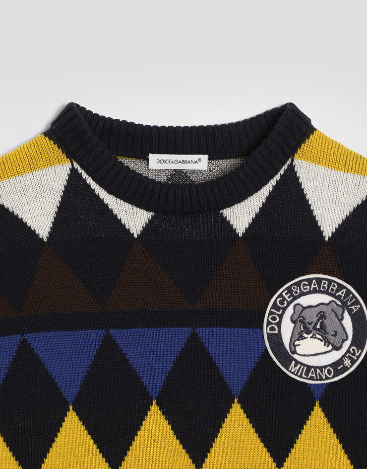 Dolce & Gabbana Virgin wool pullover  L4KWE2JDVME