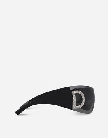 Dolce & Gabbana Sonnenbrille Re-Edition Schwarz VG2298VM587