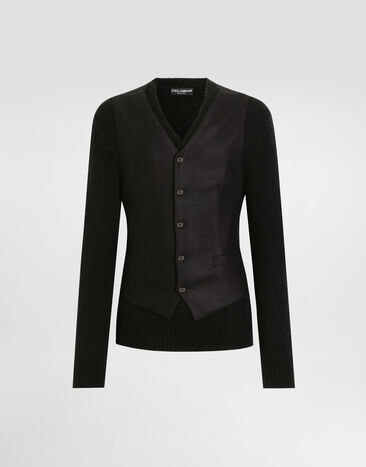 Dolce & Gabbana V-neck pullover Black GXY52TJGMC1