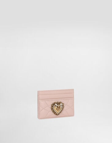 Dolce & Gabbana Devotion card holder Pale Pink BI0330AV967