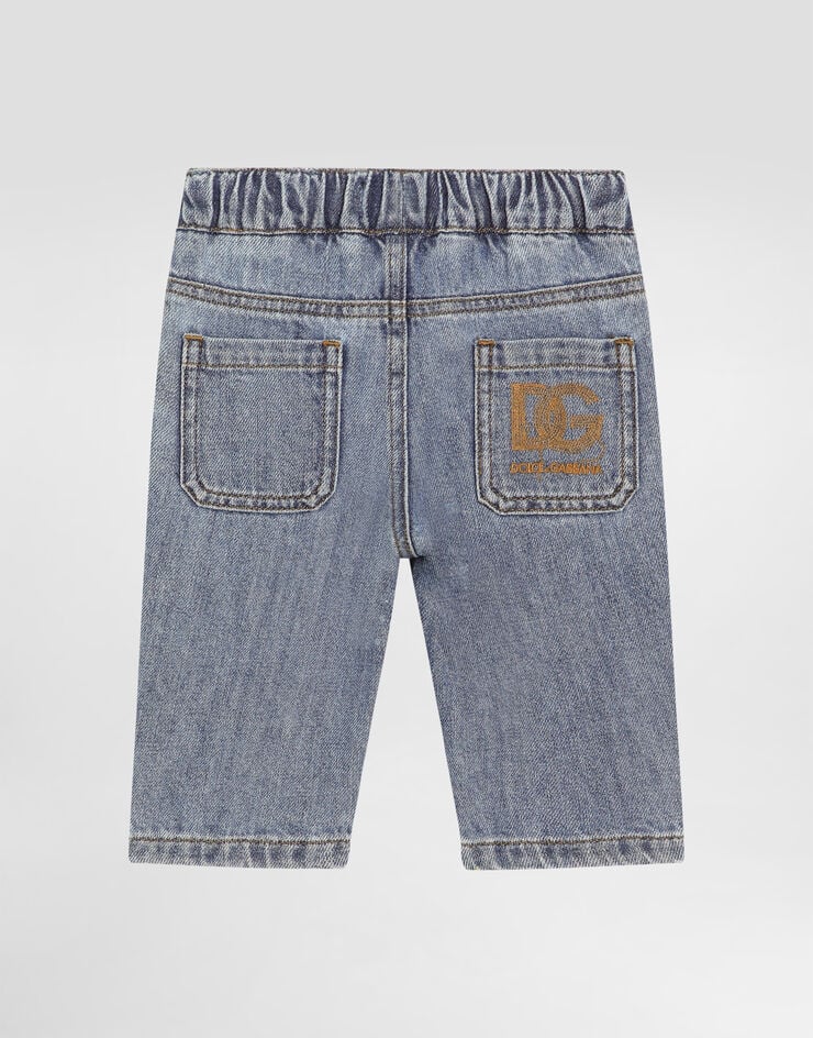 Dolce & Gabbana 5-pocket denim pants Multicolor L15P07LDD44