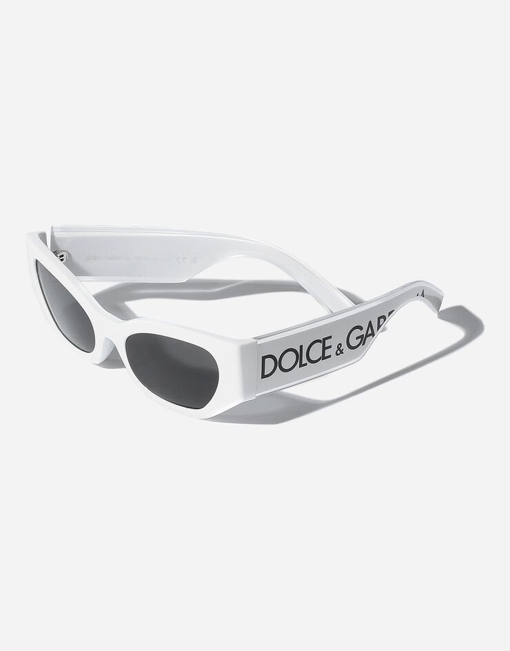 Dolce & Gabbana DNA logo sunglasses White VG600KVN287