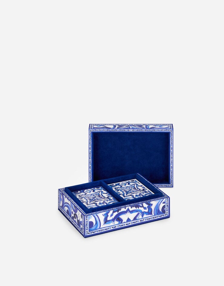 Dolce & Gabbana Plexiglass Poker Set Dolce & Gabbana Plexiglass Poker Set Multicolor TCC209TCAN4