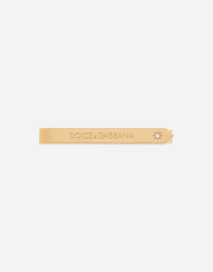 Dolce & Gabbana Logo tie clip Gold WTQ5S1W1111