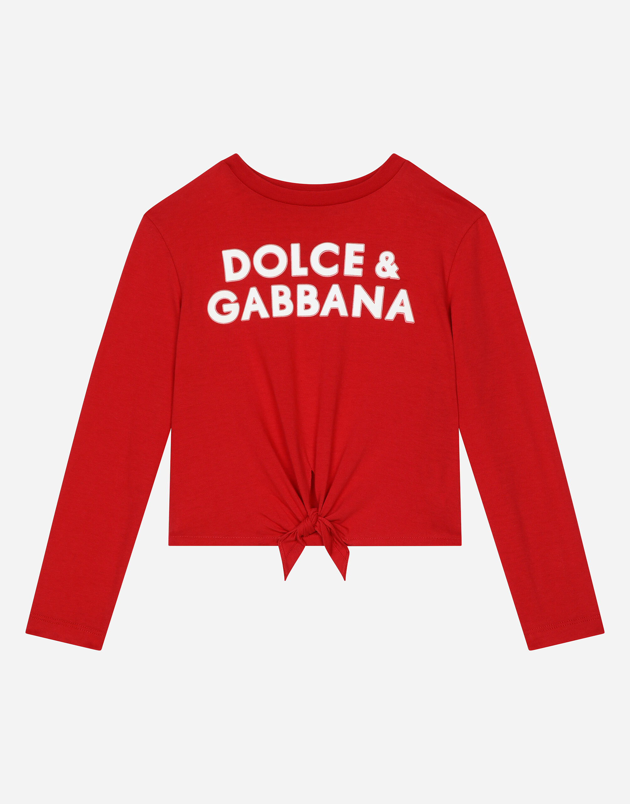 T SHIRT MANICA LUNGA en Burdeos de Nina Dolce Gabbana