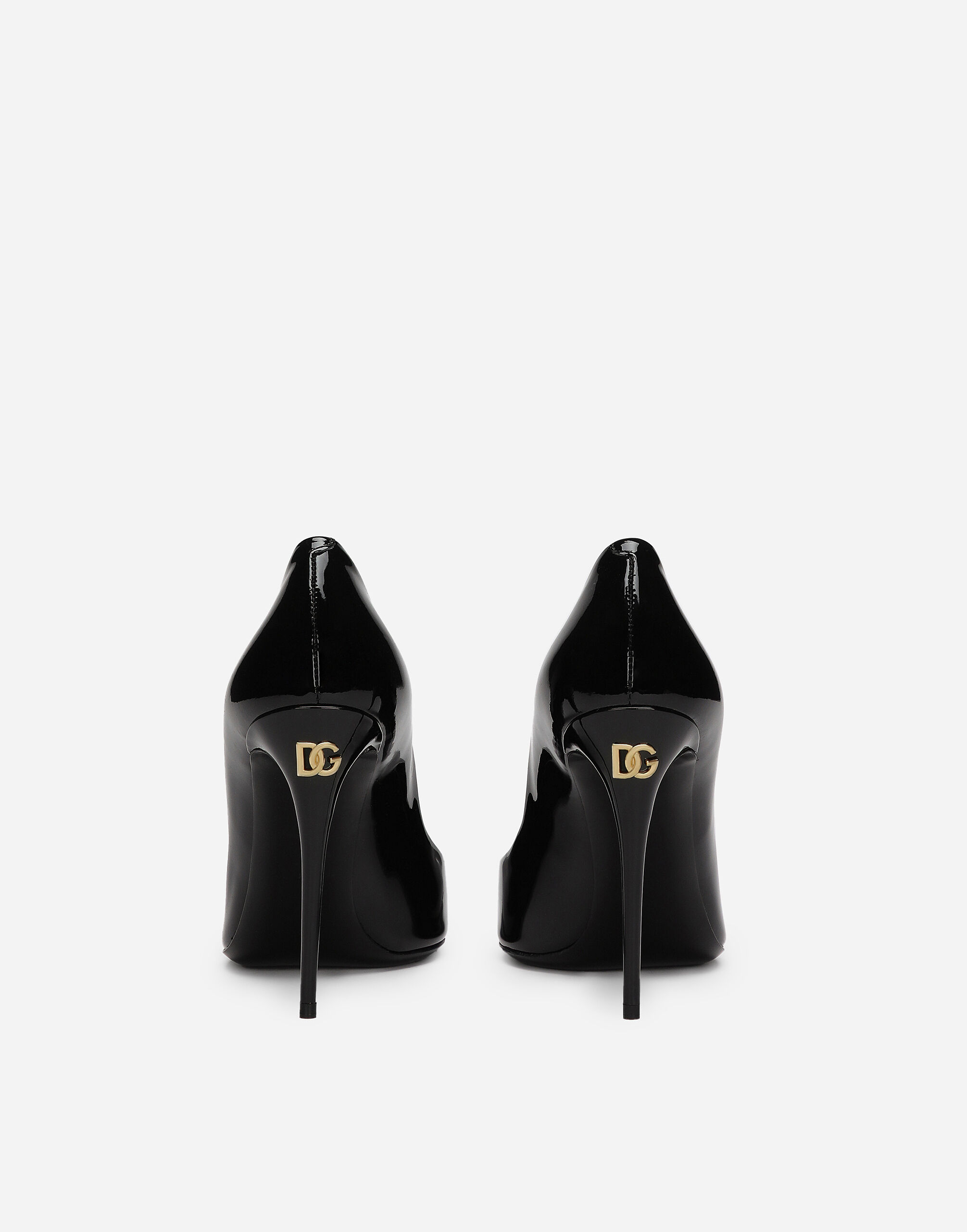 Patent leather pumps in Black for for Women Dolce Gabbana