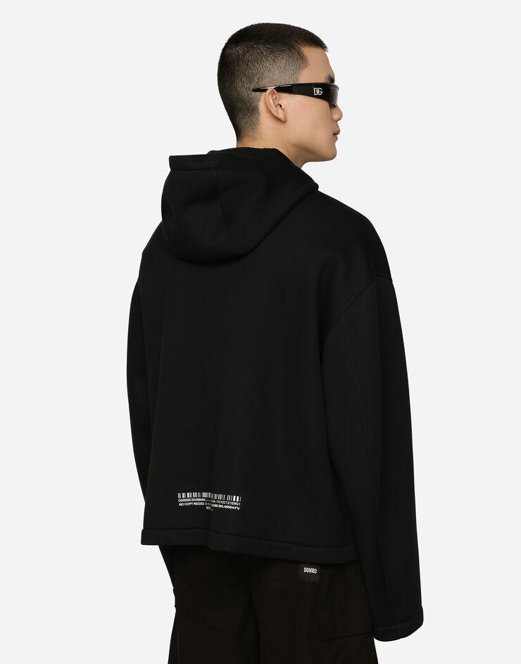 Dolce & Gabbana ジャケット テクニカルファブリック DGVIB3プリント ブラック G9ZO3TGF551
