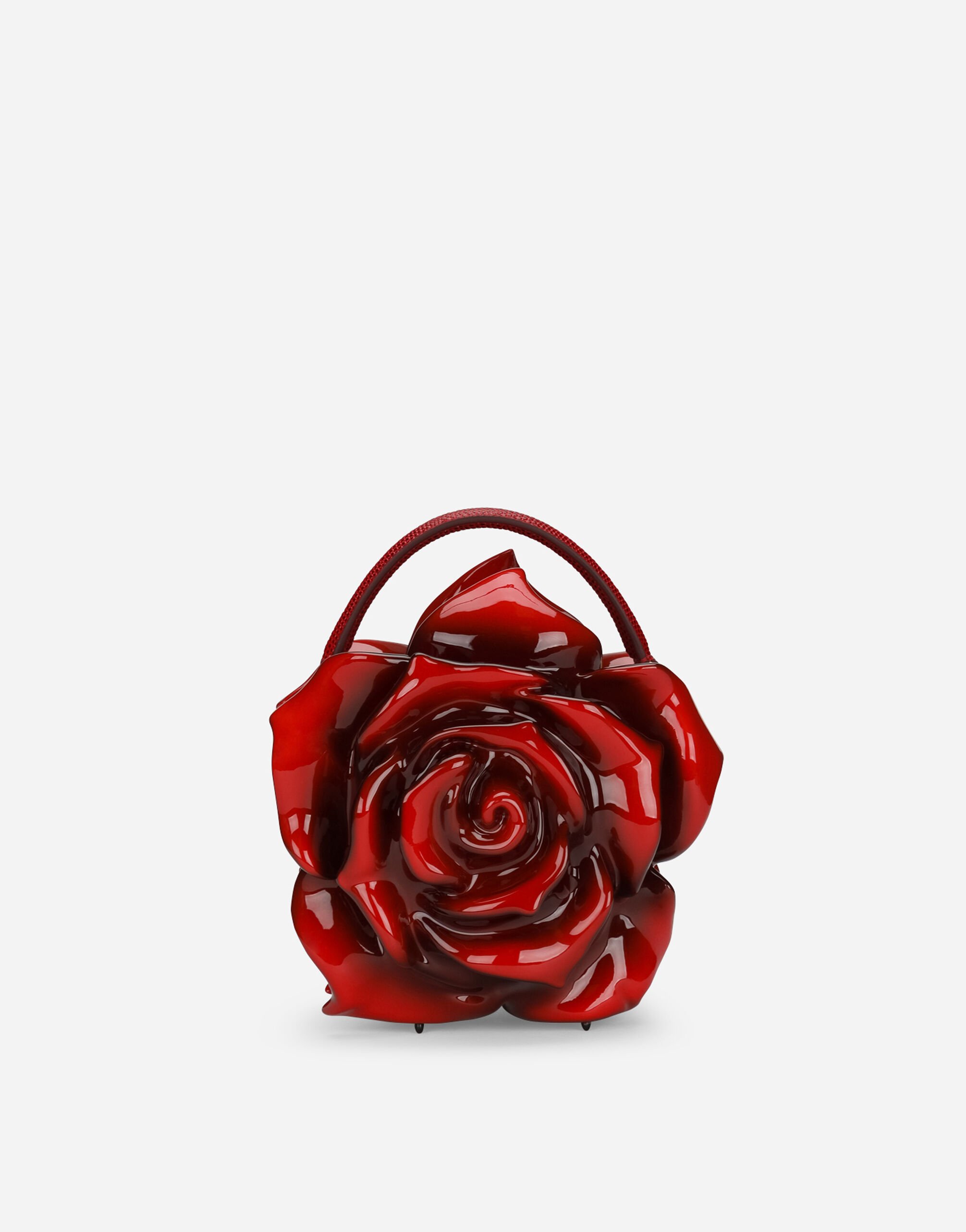 Resin rose design Dolce Box bag in Multicolor for Women Dolce Gabbana