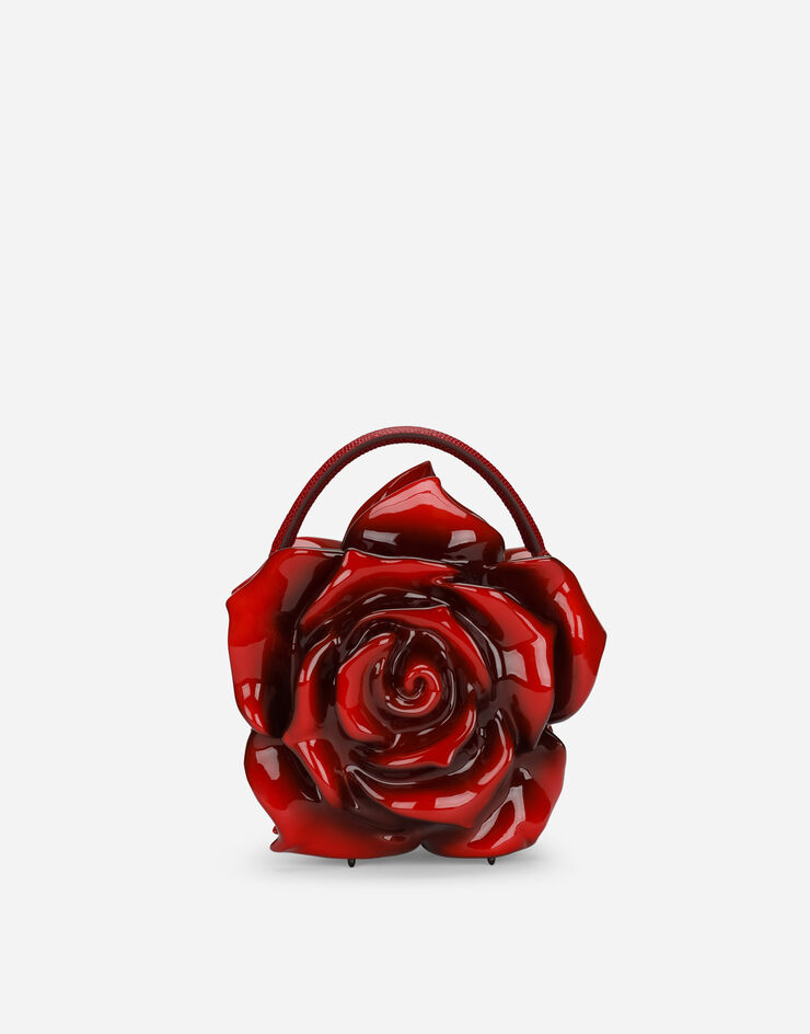 Dolce & Gabbana Resin rose-design Dolce Box bag Multicolor BB7246AY988