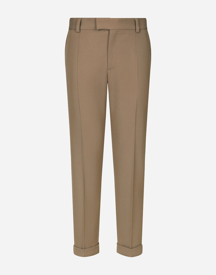 Dolce & Gabbana Tailored gabardine pants Grey GP09TTFURNV