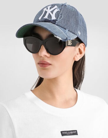 Dolce & Gabbana Dolce&Gabbana X ’47 New York Yankees Denim Patchwork Baseball Cap Multicolor IH152MGI208