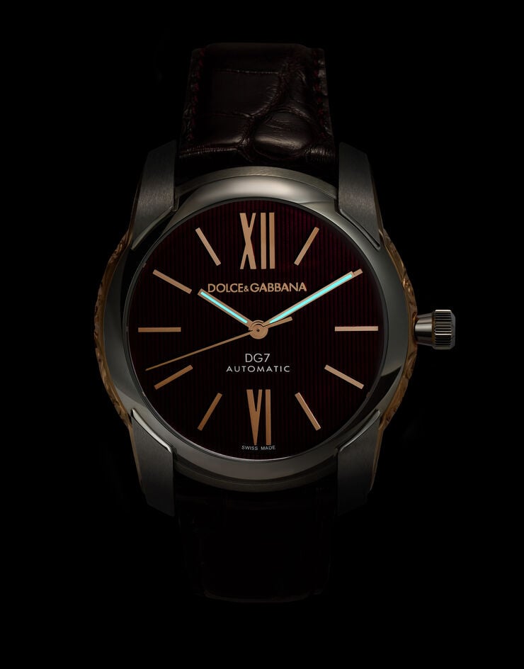 Dolce & Gabbana DG7 Gattopardo watch Dolce & Gabbana DG7 Gattopardo watch Bordeaux WWEE1MWWS09