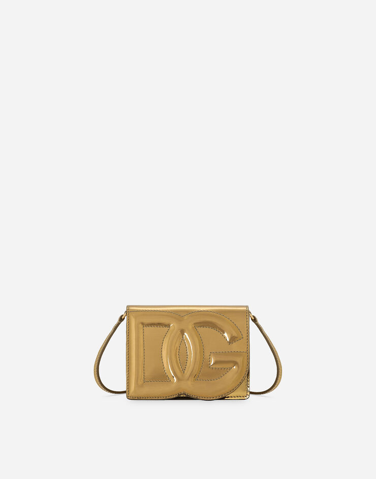 Dolce&Gabbana DG Logo Bag 小号斜挎包 金 BB7543AY828