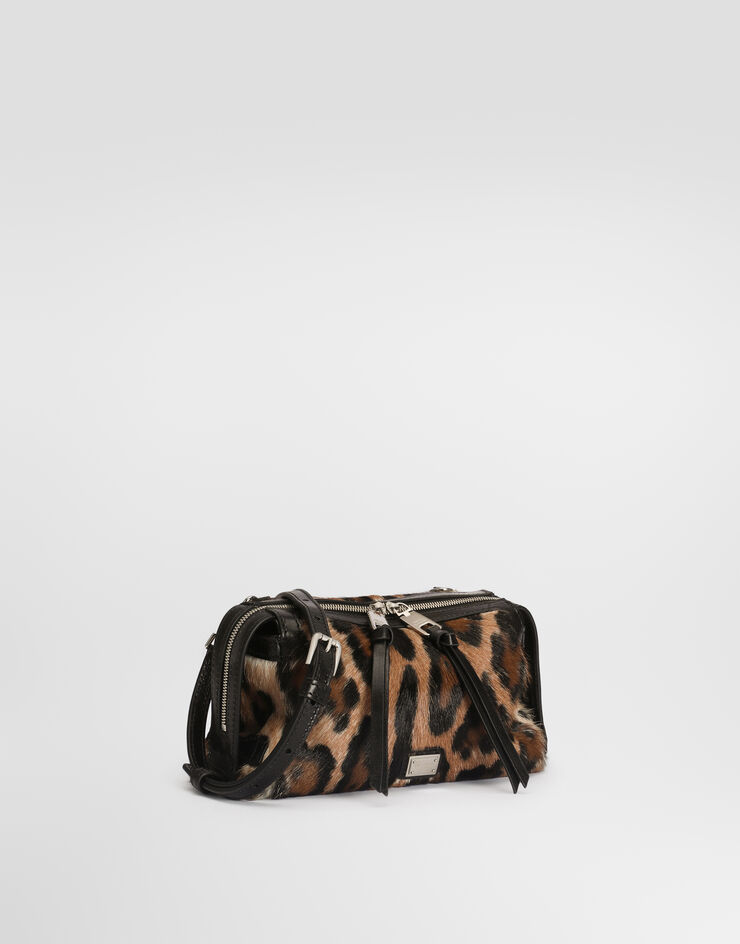 Dolce & Gabbana Bolso Vittoria con estampado de leopardo Print BB7889AX853