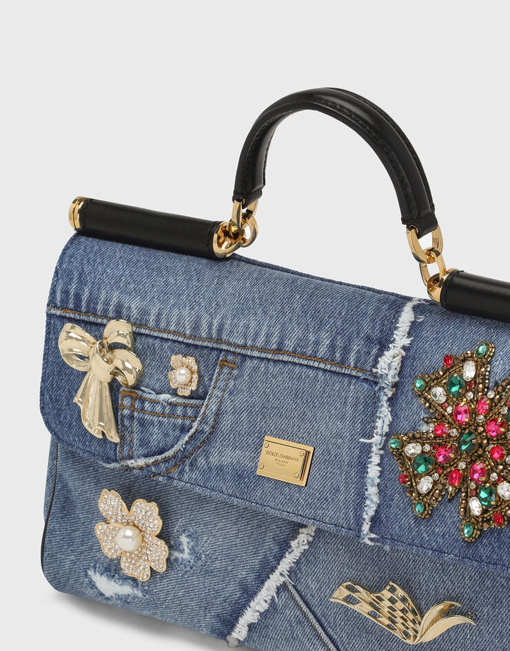 Dolce & Gabbana My Sicily denim handbag Multicolor BB7782BG682