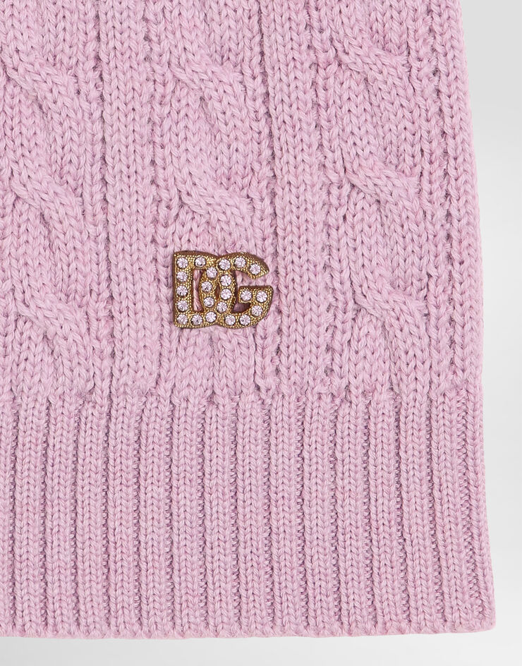 Dolce & Gabbana Wool skirt Lilac L5KI09JDVDJ