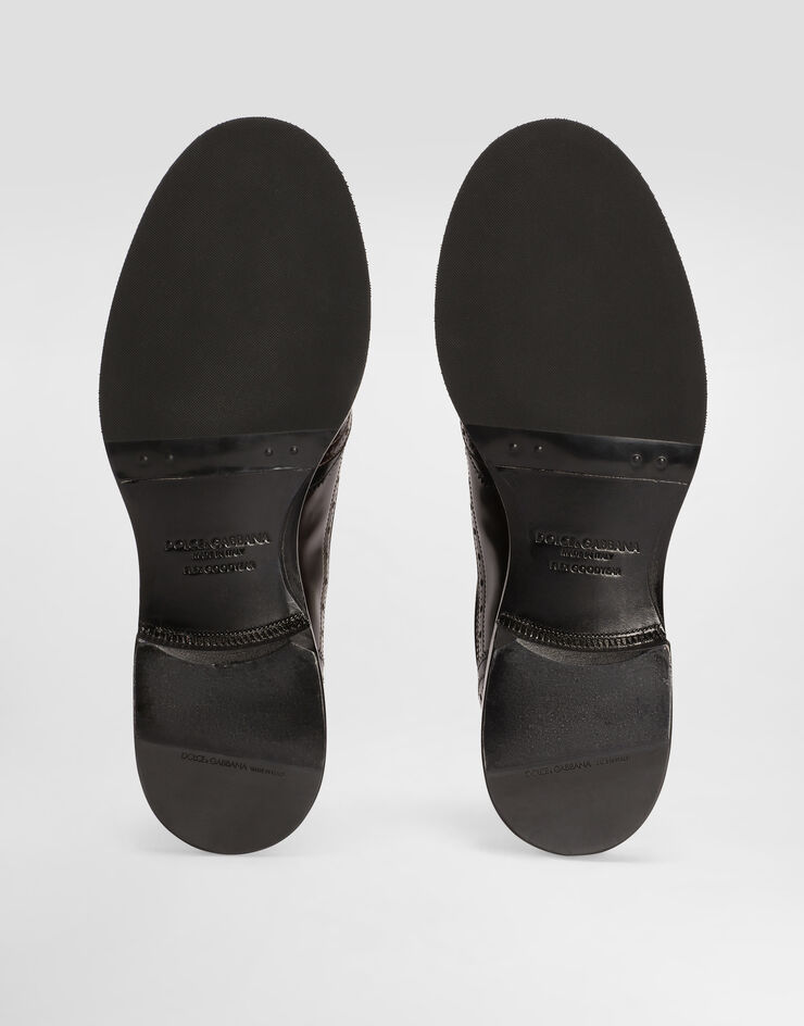 Dolce & Gabbana Calfskin derby shoes Dolce & Gabbana Calfskin derby shoes Multicolor A10922A0792
