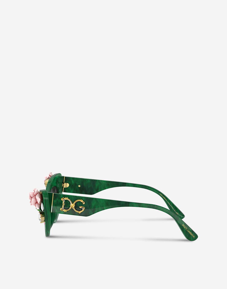 Dolce & Gabbana Gafas de sol Tropical rose Verde VG436BVP08G