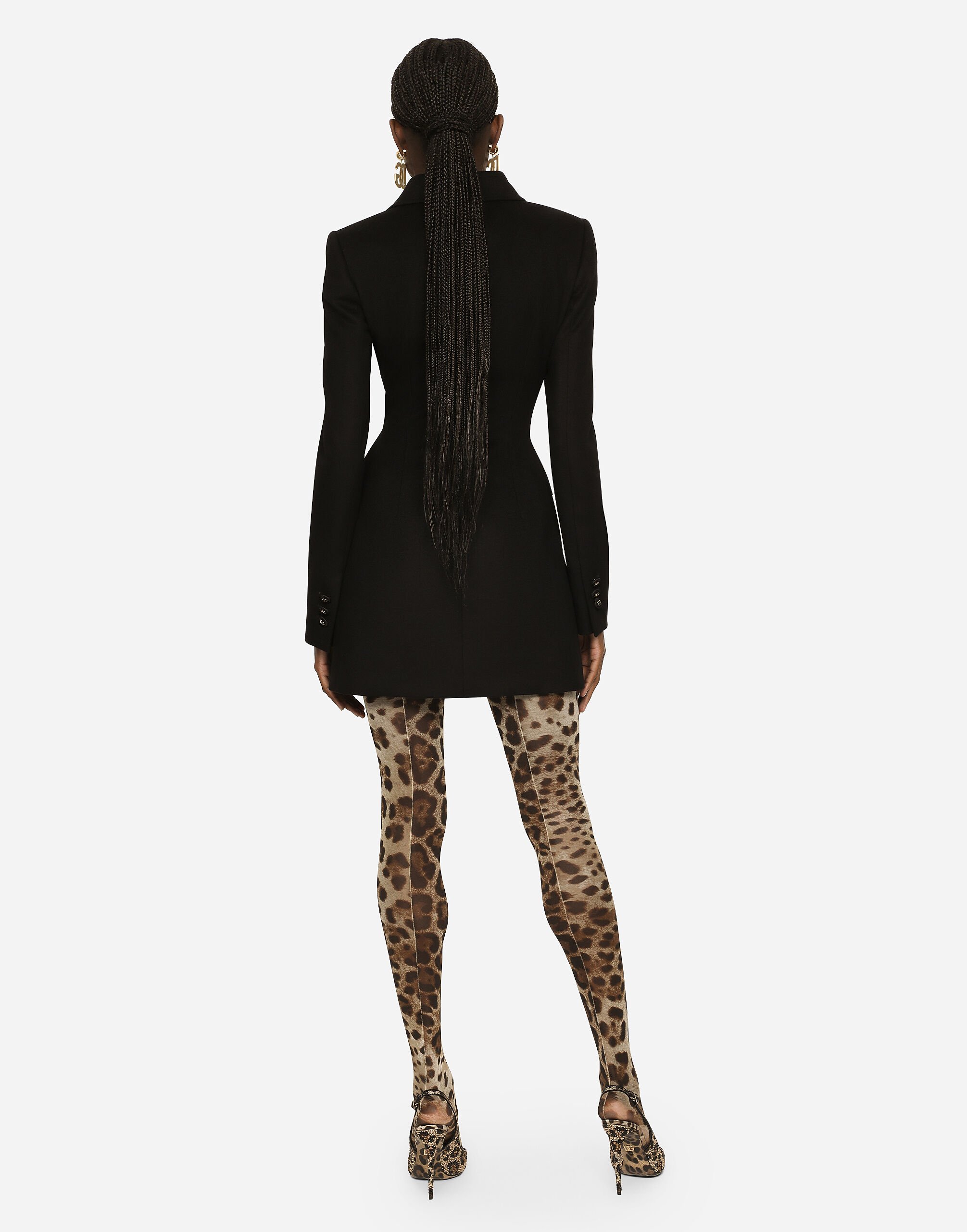 Wool and cashmere Turlington jacket in Black for Women