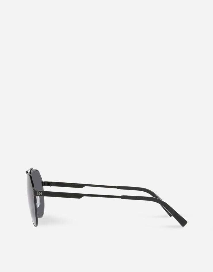 Dolce & Gabbana Солнцезащитные очки Gros Grain Черный матовый VG2288VA681