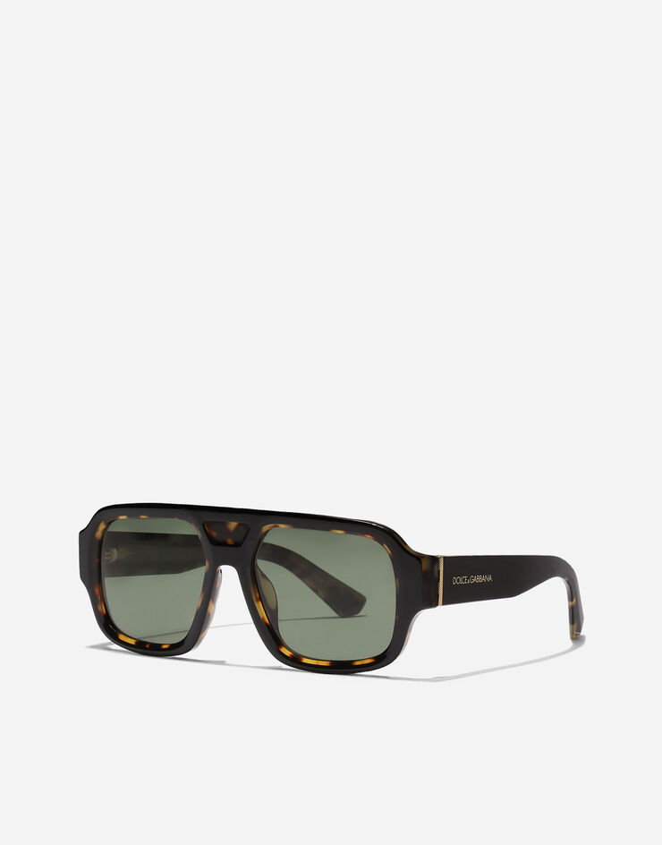 Dolce & Gabbana Gafas de sol Lusso Sartoriale Negro sobre w habana amarillo VG4516VP49A