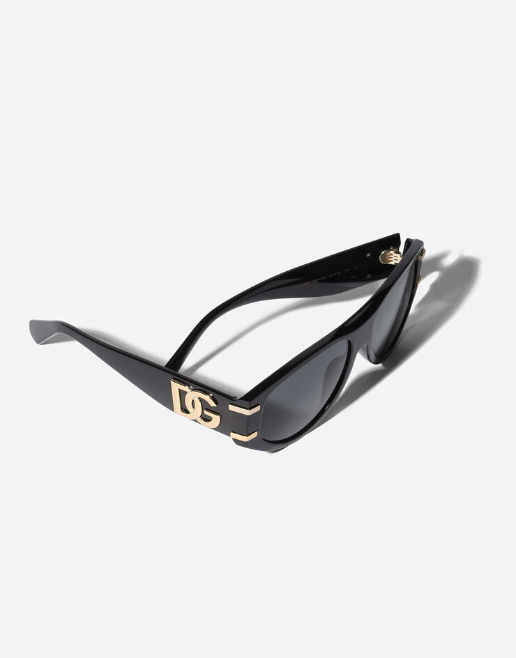Dolce & Gabbana DG Griffe Sunglasses Black VG4499VP187