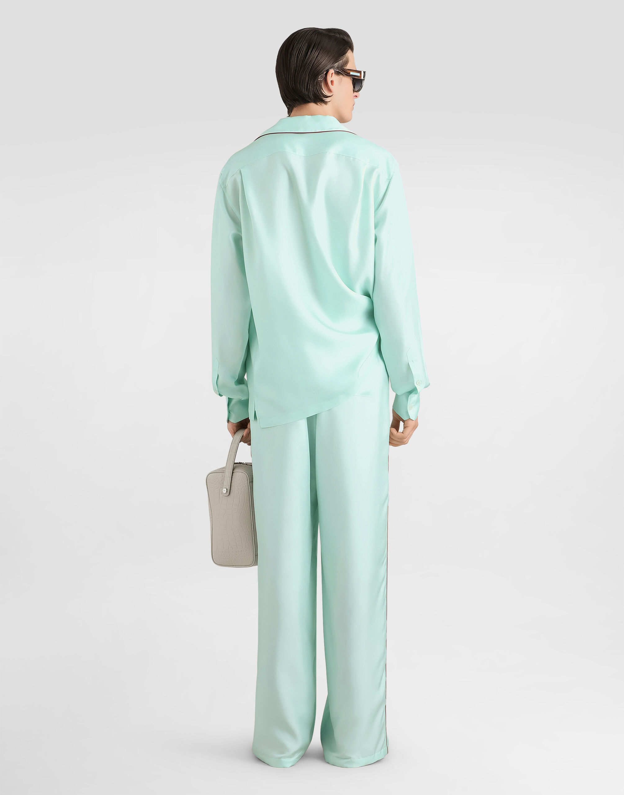Vanity silk trousers - thumbnail 3
