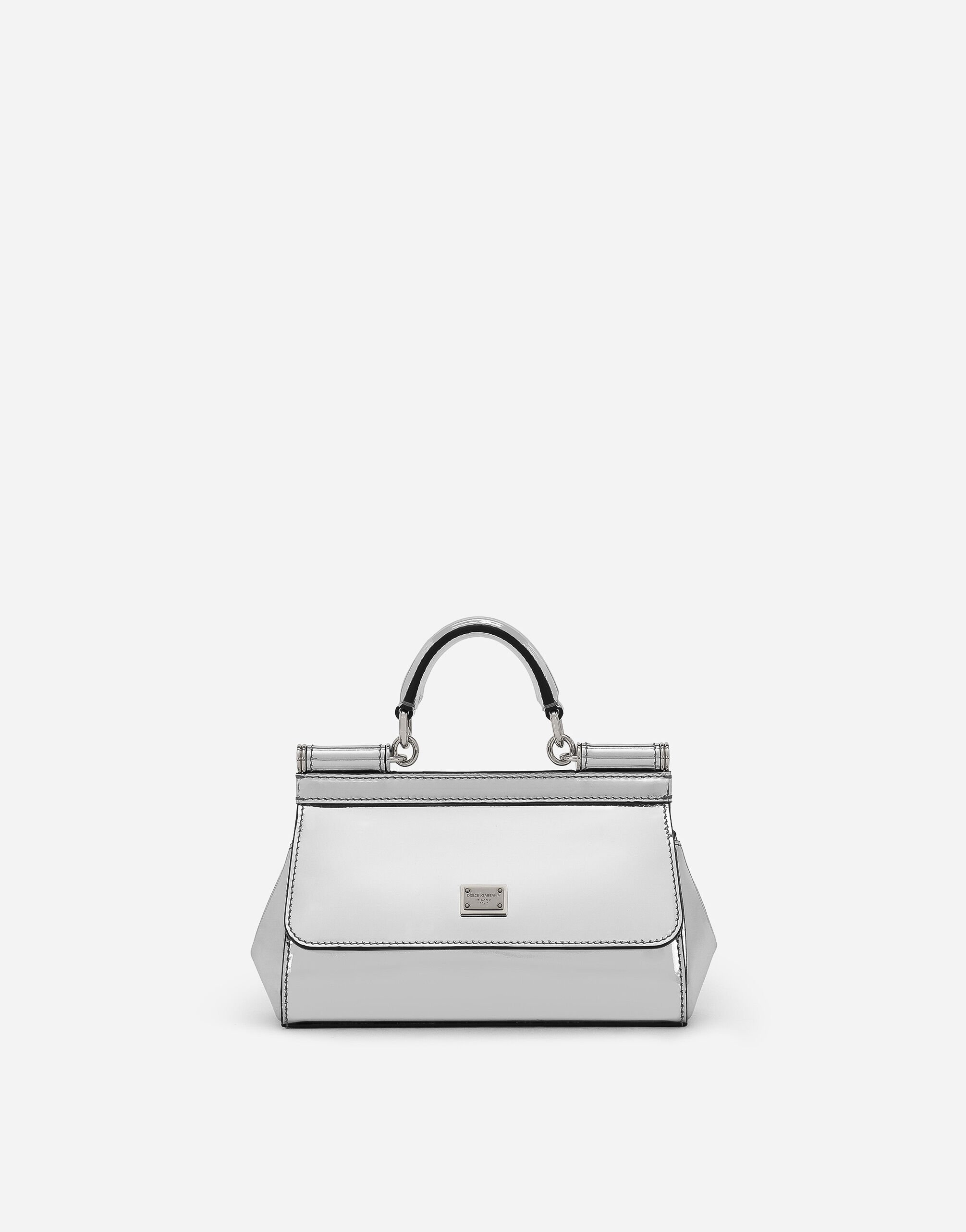 Dolce&Gabbana Sac à main Sicily petit format Argent WEP6S0W1111