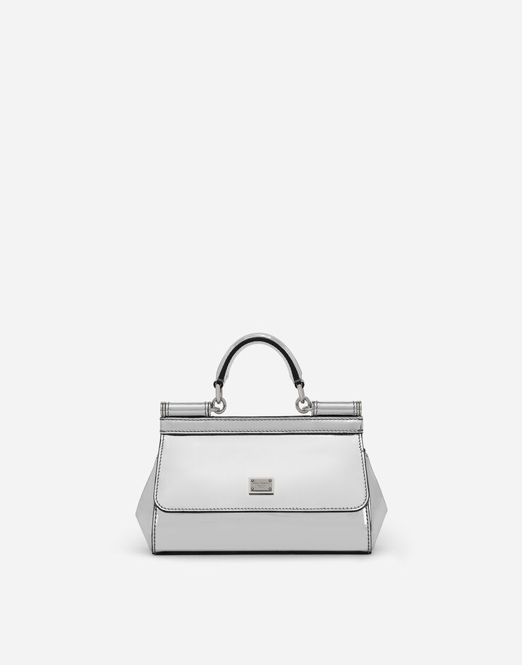 Dolce & Gabbana Sac à main Sicily petit format Argent BB7116AY828