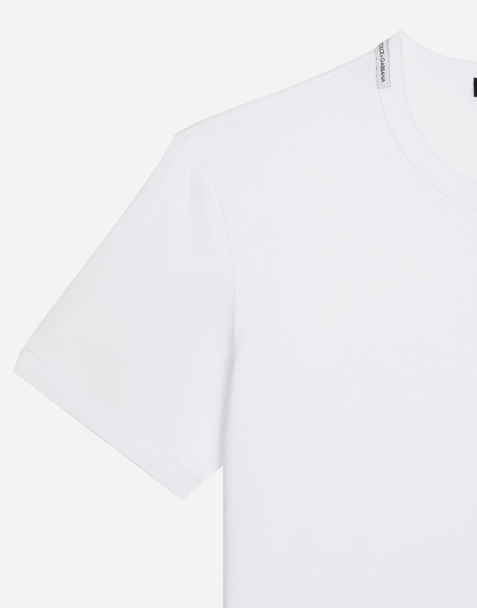 Dolce and gabbana plain white t shirt store