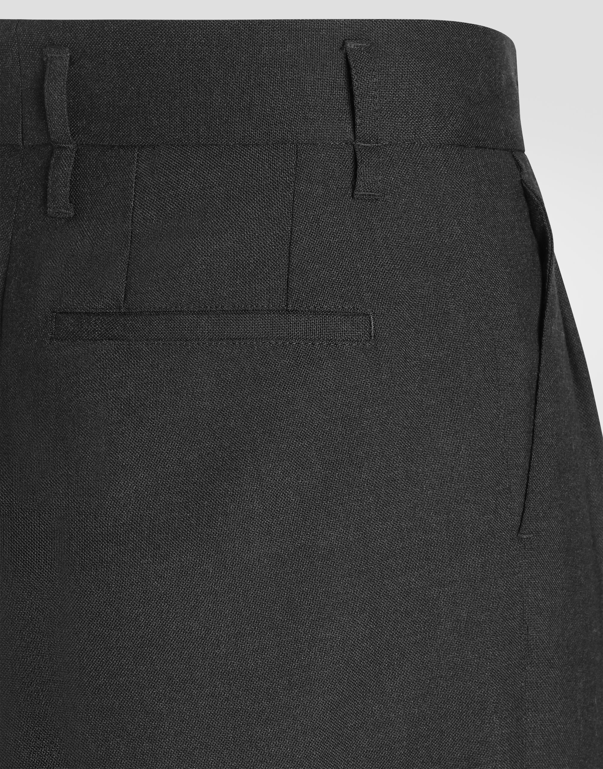 Wool panama trousers - thumbnail 4