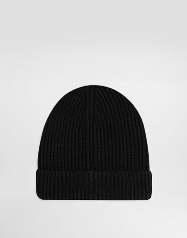 Dolce&Gabbana Wool and cashmere hat Black FXL68TJFMU9