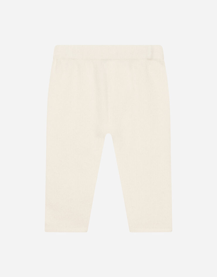 Dolce & Gabbana LEGGINS IN MAGLIA White L2KP06JAWO4