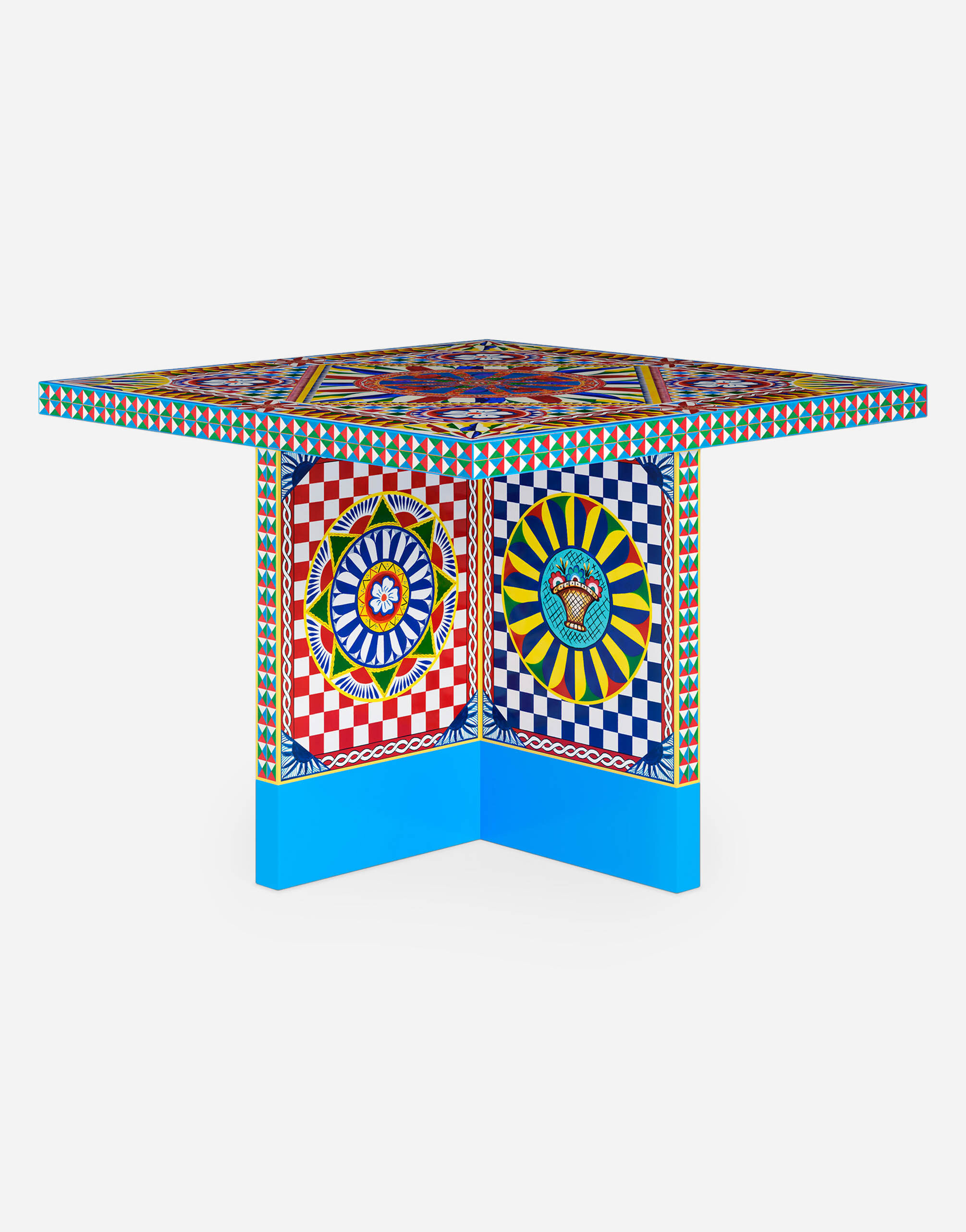 Diana Coffee and Side Table in Multicolor | Dolce&Gabbana® US