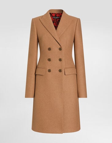 Dolce & Gabbana Dolce double-breasted wool coat Dolce & Gabbana Dolce double-breasted wool coat Beige F0N87THU2B1