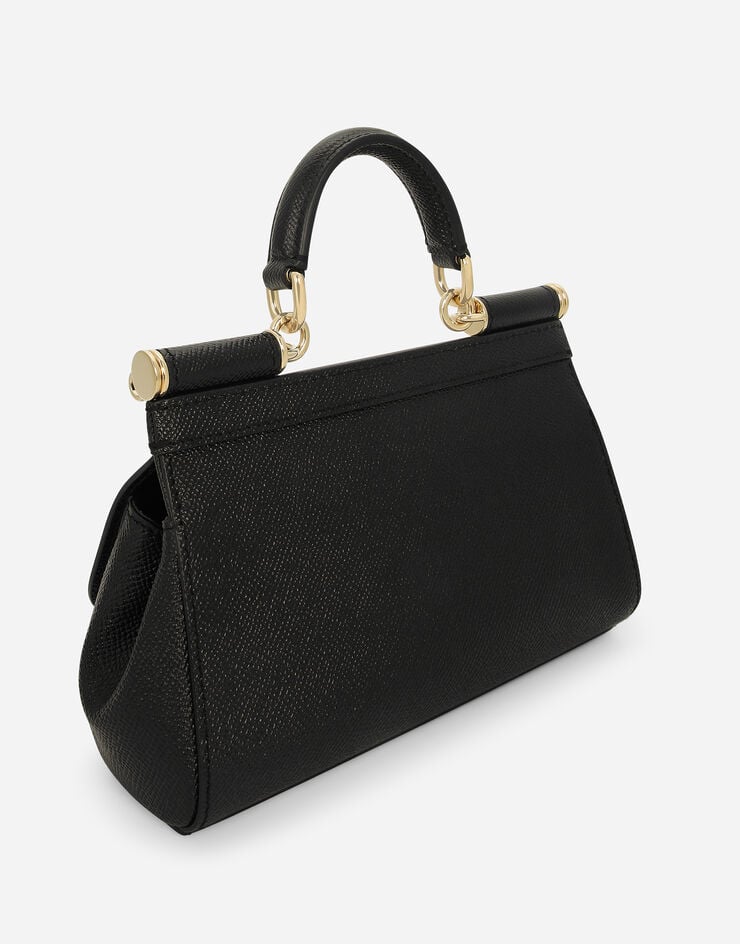 Dolce & Gabbana Маленькая сумка Sicily с короткой ручкой черный BB7116A1001
