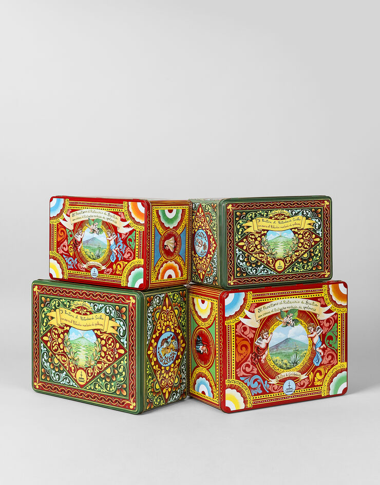 Dolce & Gabbana PANETTONE AL PISTACCHIO DI SICILIA. CON CREMA DI PISTACCHIO MORBIDA DA SPALMARE Vert PN0501GRE20