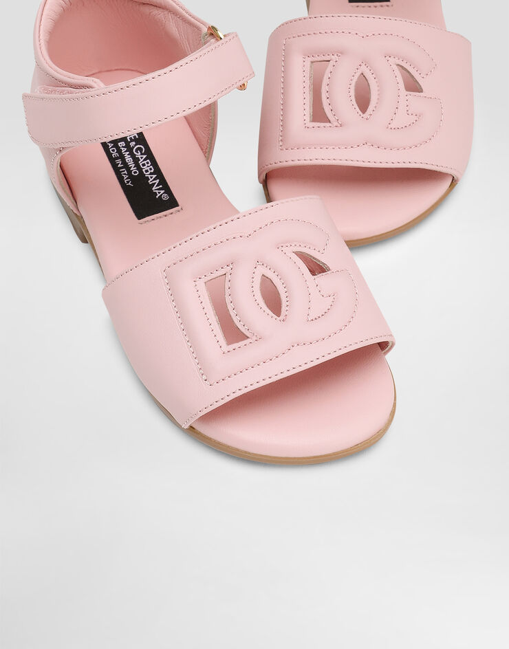 Dolce & Gabbana カーフスキン サンダル ピンク D20102A1735