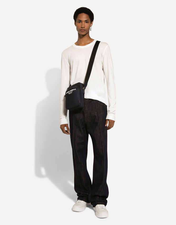 Dolce & Gabbana クロスボディバッグ ナイロン ブルー BM2294AG182