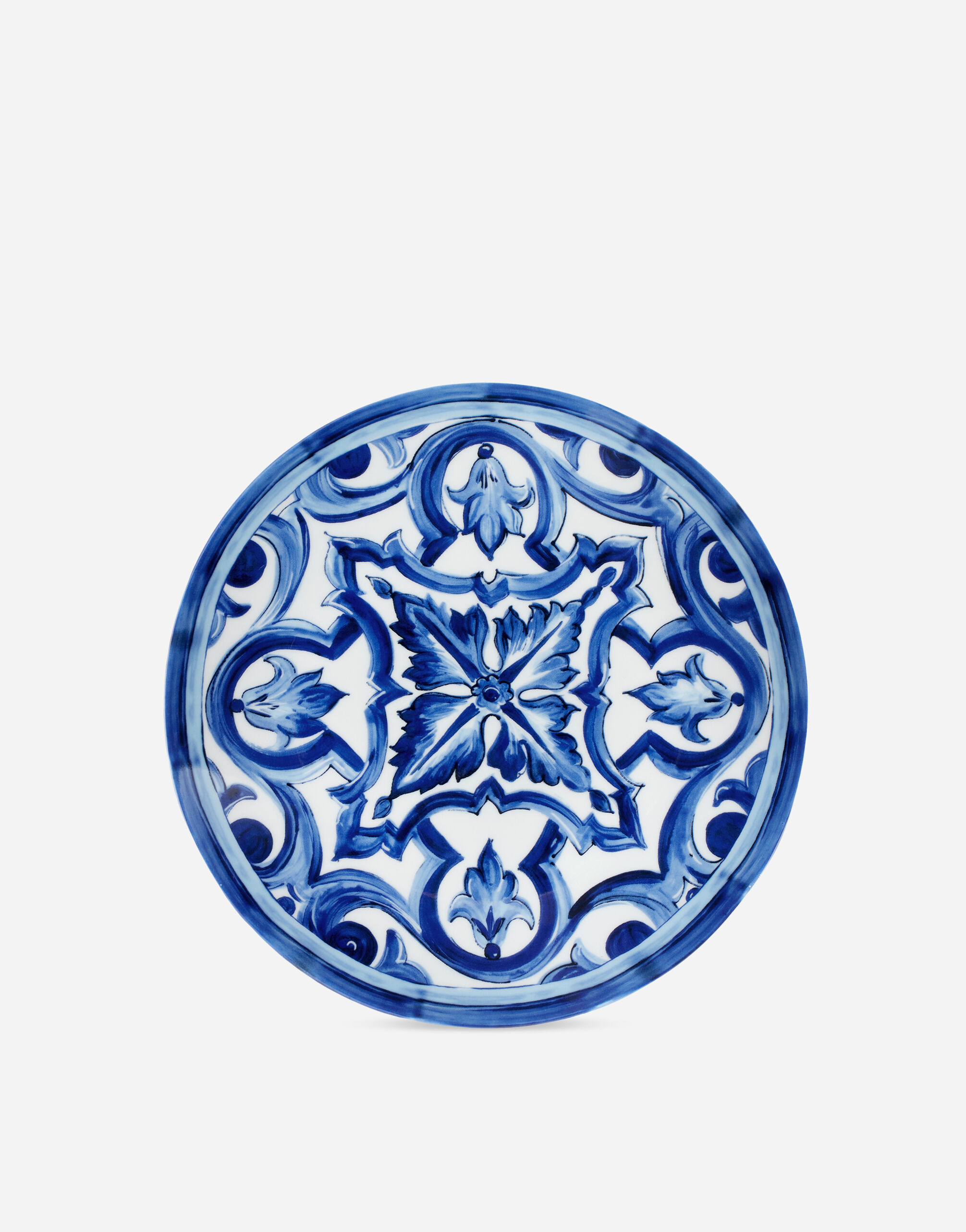 Set 2 Porcelain Dinner Plates in Multicolor | Dolce&Gabbana® US