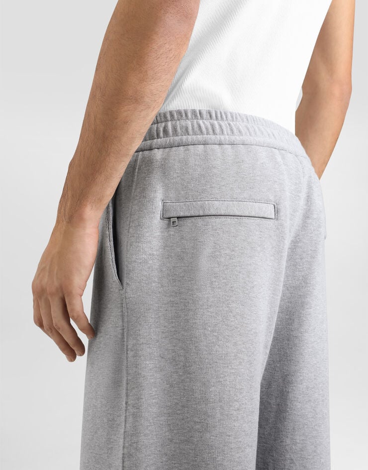 Dolce & Gabbana Melange fleece jogging trousers Grey GP24OTHU7W4