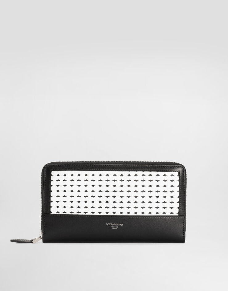 Dolce & Gabbana Woven plongé calfskin wallet Multicolor BP1672AN419