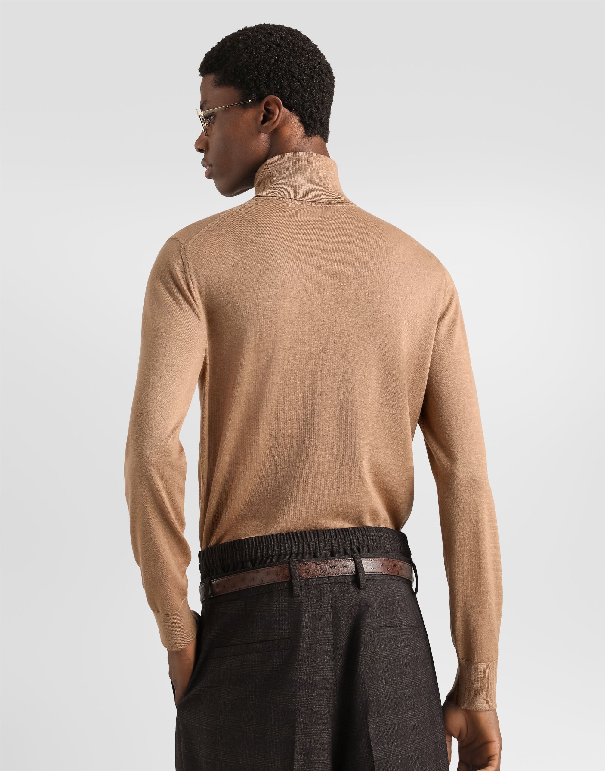 Cashmere turtleneck in for Men | Dolce&Gabbana®