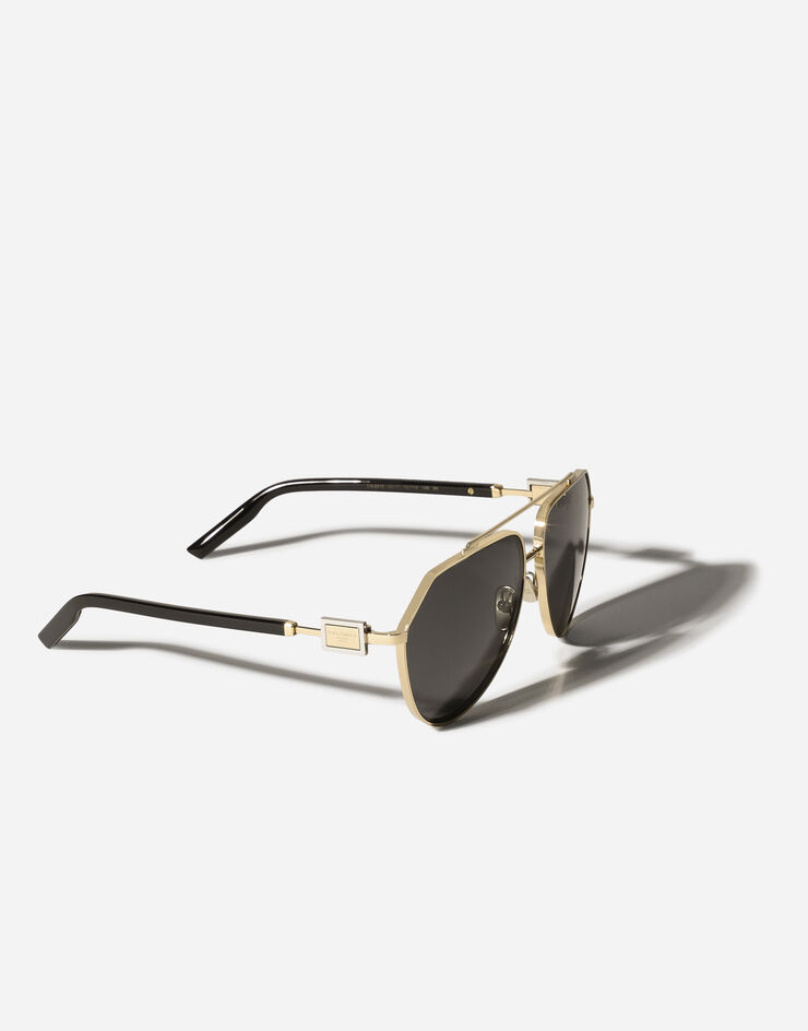 Dolce & Gabbana Occhiali da sole Smart Nero ed oro VG2315VM287