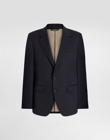 Dolce & Gabbana Taormina single-breasted jacket in technical wool  G2XE0TFUZFG