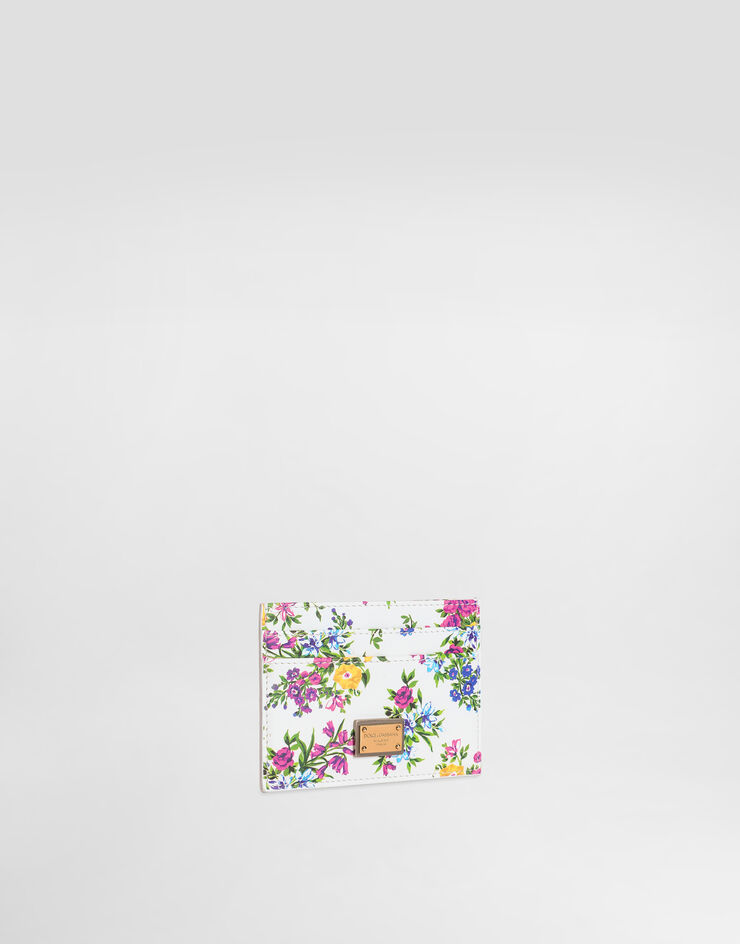 Dolce & Gabbana Printed calfskin card holder Dolce & Gabbana Printed calfskin card holder Multicolor BI0330A3C24