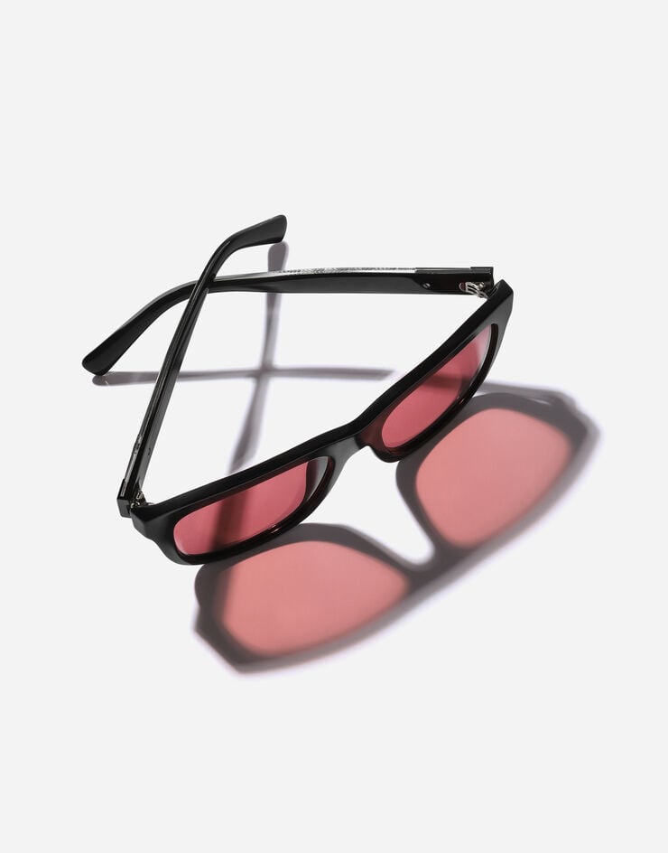 Dolce & Gabbana Lunettes de soleil Carretto Dolce & Gabbana Lunettes de soleil Carretto Black VG4545VP175