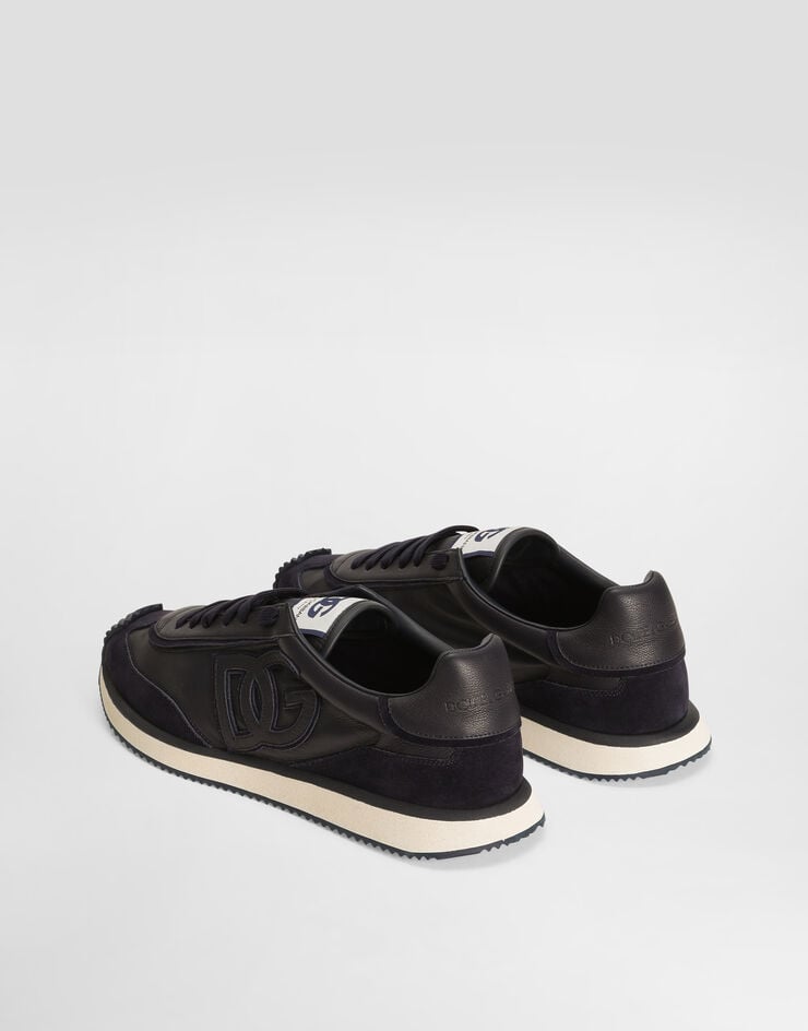 Dolce & Gabbana DG cushion calfskin sneaker Blue CS2288A0124